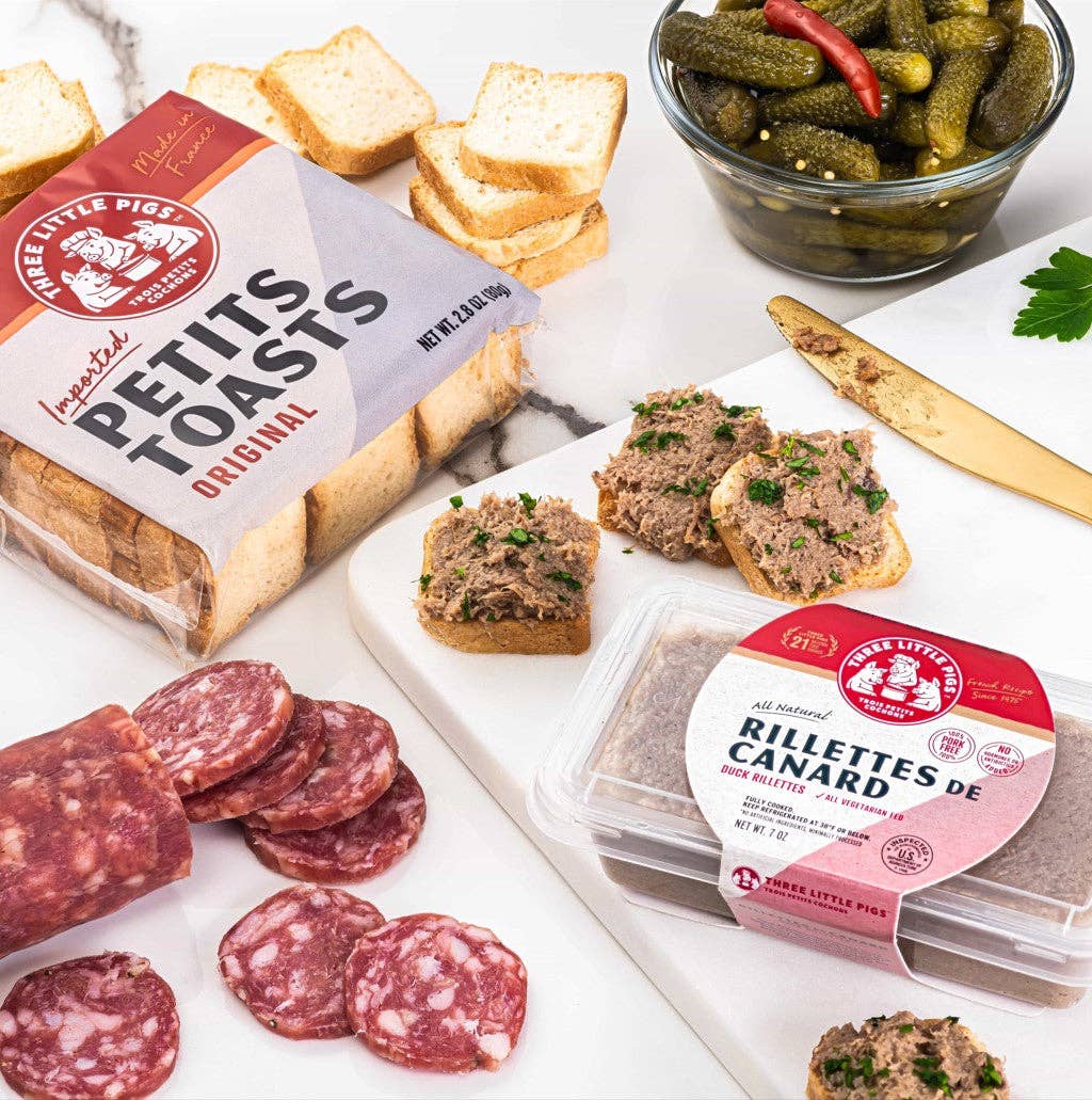 Three Little Pigs - Petits Toasts