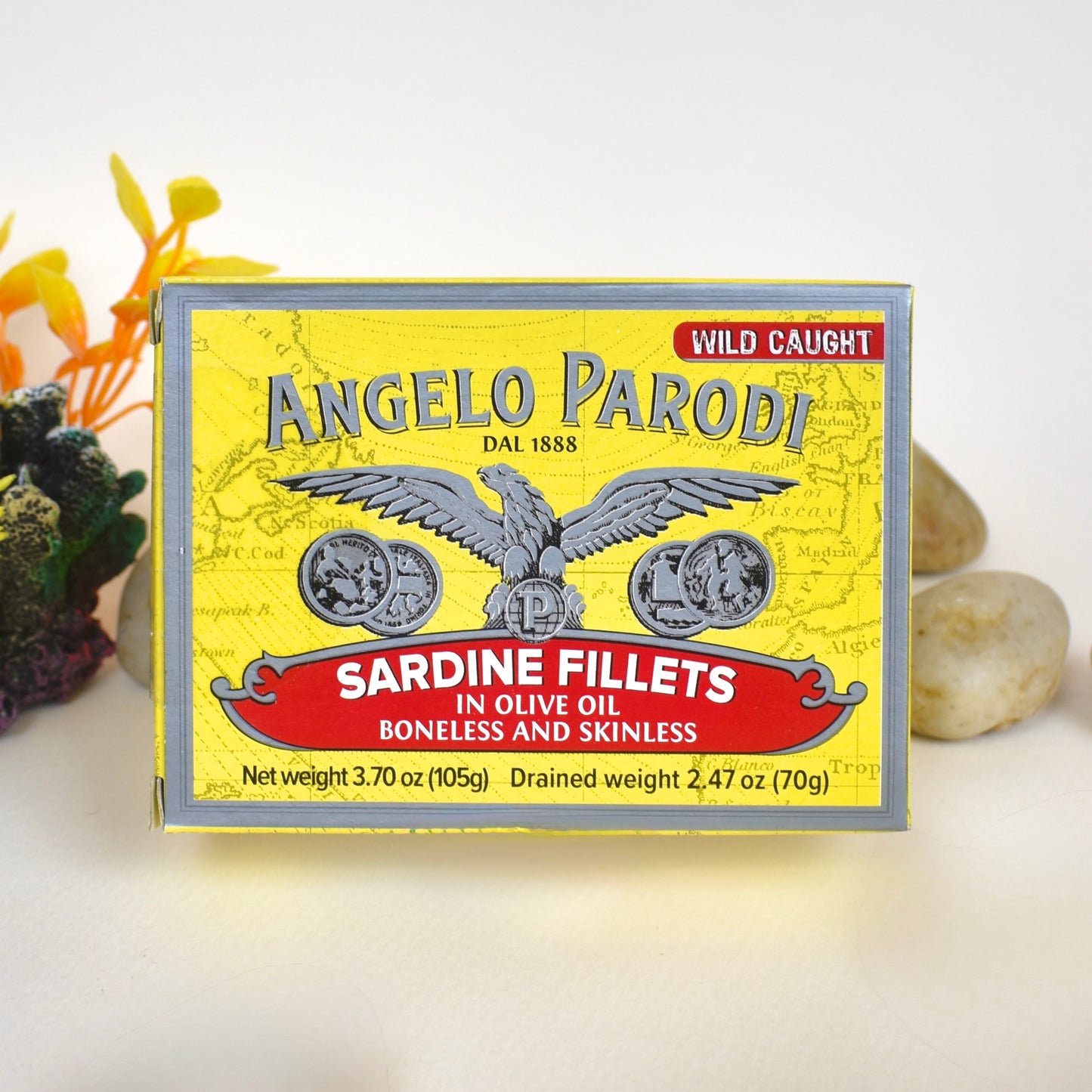 Angelo Parodi Boneless and Skinless Sardines in Olive Oil