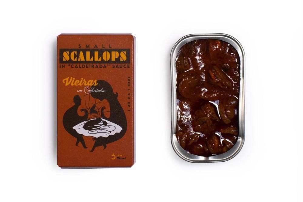 Ati Manel Small Scallops In Caldeirada Sauce