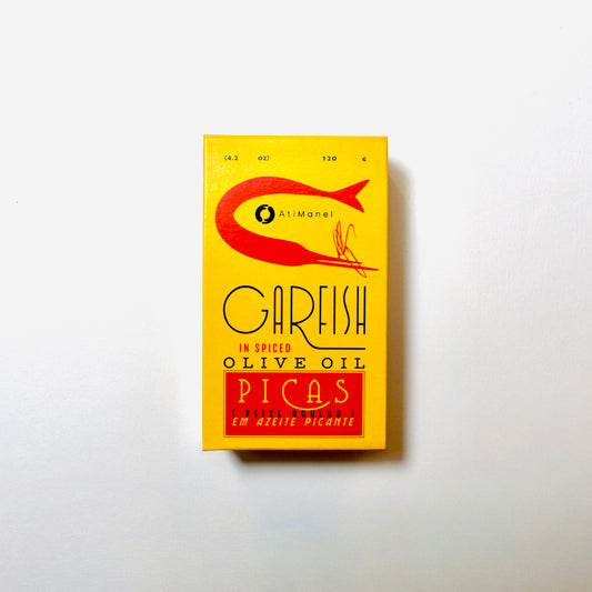 Ati Manel Garfish In Spiced Olive Oil