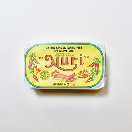 Nuri Sardines in Extra Spicy Olive Oil