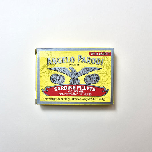 Angelo Parodi Boneless and Skinless Sardines in Olive Oil
