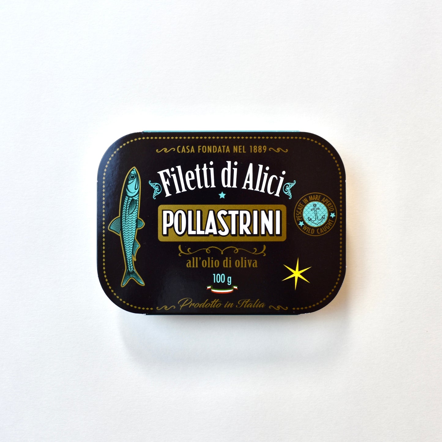 Pollastrini Anchovies in Olive Oil
